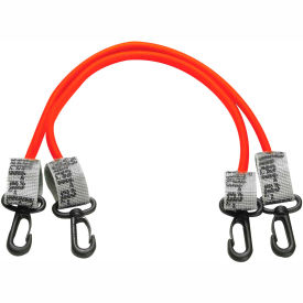Fabrication Enterprises Inc 10-1580 Thera-Band™ Exercise Station Accessory, 12" Red Tubing with Connectors, 1 Pair image.