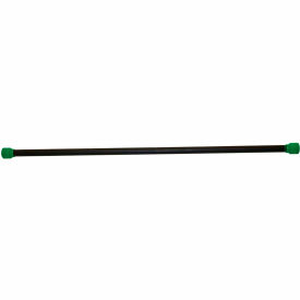 Fabrication Enterprises Inc 10-1614 CanDo® Jumbo® WaTE™ Exercise Weight Bar, 12.5 lb., Dark Green image.