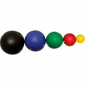 Fabrication Enterprises Inc 10-1760-2 CanDo® MVP® Balance System, Yellow Ball Only, Level 1, 1 Pair image.