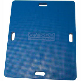 Fabrication Enterprises Inc 48122 CanDo® 15" x 18" Rectangular Wobble/Rocker Board, 1.5"H, Red image.