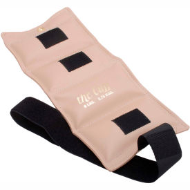 Fabrication Enterprises Inc 223073 Cuff® Deluxe Wrist and Ankle Weight, 6 lb., Beige image.