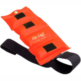 Fabrication Enterprises Inc 223804 Cuff® Deluxe Wrist and Ankle Weight, 7.5 lb., Orange image.