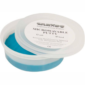 Fabrication Enterprises Inc 300504 Theraputty® Microwaveable Exercise Putty, Firm, Blue, 4 Ounce image.