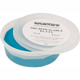 Fabrication Enterprises Inc 300869 Theraputty® Microwaveable Exercise Putty, Firm, Blue, 6 Ounce image.