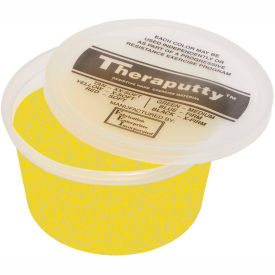 Fabrication Enterprises Inc 319497 TheraPutty® Sparkle Exercise Putty, Yellow, X-Light, 1 Pound image.