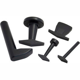 Fabrication Enterprises Inc 336299 Puttycise® TheraPutty® 5-Tool Set, No Bag (Knob, Peg, Key and Cap Turn, L-Bar) image.