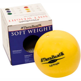 Thera-Band Soft Weights Ball, Yellow, 1 kg/2.2 lb.