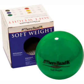Thera-Band Soft Weights Ball, Green, 2 kg/4.4 lb.