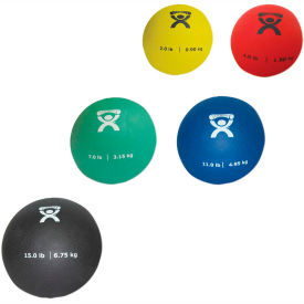 Fabrication Enterprises Inc 466325 CanDo® Soft Pliable Medicine Ball, 5 Piece Set (1 Each 2, 4, 7, 11, 15 lb.) image.