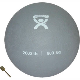 CanDo Soft Pliable Medicine Ball, 20 lb., 9