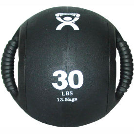 CanDo Dual-Handle Medicine Ball, 30 lb., 9