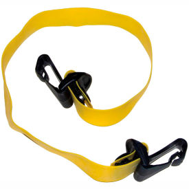 Fabrication Enterprises Inc 475456 CanDo® Adjustable Exercise Band, X-Light, Yellow image.