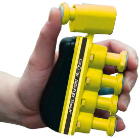 Fabrication Enterprises Inc 679992 Digi-Flex® Thumb® Exerciser, Yellow, X-Light image.