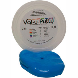 Fabrication Enterprises Inc 732221 Val-u-Putty™ Exercise Putty, Blueberry, Firm, 2 Ounce image.