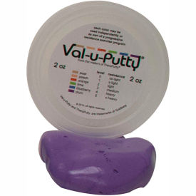 Fabrication Enterprises Inc 732586 Val-u-Putty™ Exercise Putty, Plum, X-Firm, 2 Ounce image.