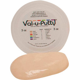 Fabrication Enterprises Inc 734412 Val-u-Putty™ Exercise Putty, Pear, XX-Soft, 3 Ounce image.