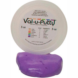 Fabrication Enterprises Inc 736238 Val-u-Putty™ Exercise Putty, Plum, X-Firm, 3 Ounce image.