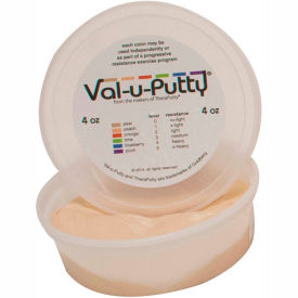 Fabrication Enterprises Inc 738065 Val-u-Putty™ Exercise Putty, Pear, XX-Soft, 4 Ounce image.