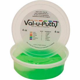 Fabrication Enterprises Inc 739160 Val-u-Putty™ Exercise Putty, Lime, Medium, 4 Ounce image.