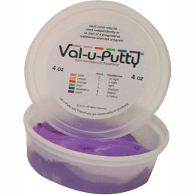 Fabrication Enterprises Inc 739891 Val-u-Putty™ Exercise Putty, Plum, X-Firm, 4 Ounce image.