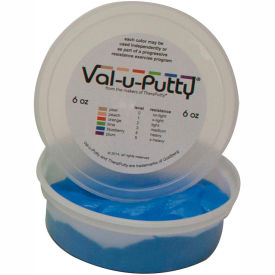 Fabrication Enterprises Inc 743178 Val-u-Putty™ Exercise Putty, Blueberry, Firm, 6 Ounce image.