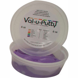 Fabrication Enterprises Inc 743543 Val-u-Putty™ Exercise Putty, Plum, X-Firm, 6 Ounce image.