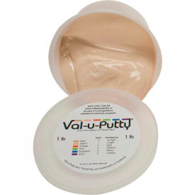 Fabrication Enterprises Inc 745370 Val-u-Putty™ Exercise Putty, Pear, XX-Soft, 1 Pound image.