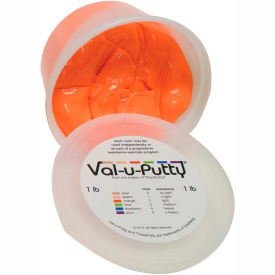 Fabrication Enterprises Inc 746100 Val-u-Putty™ Exercise Putty, Orange, Soft, 1 Pound image.