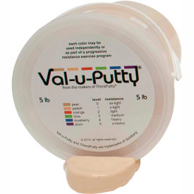 Fabrication Enterprises Inc 749022 Val-u-Putty™ Exercise Putty, Pear, XX-Soft, 5 Pound image.