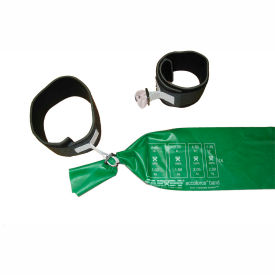 Fabrication Enterprises Inc 10-5356-10 CanDo® Extremity Cuff Strap with Loop For Exercise Band/Tubing, 16", 10 Each image.