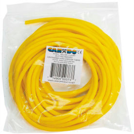 Fabrication Enterprises Inc 1319165 CanDo® Low Powder Exercise Tubing, Yellow, 25/Bag image.