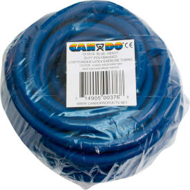 Fabrication Enterprises Inc 1320261 CanDo® Low Powder Exercise Tubing, Blue, 25/Bag image.