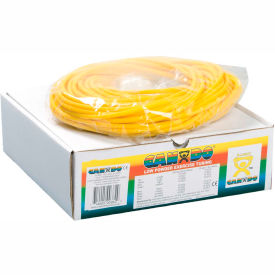Fabrication Enterprises Inc 1322818 CanDo® Low Powder Exercise Tubing, Yellow, 100 Roll/Box image.