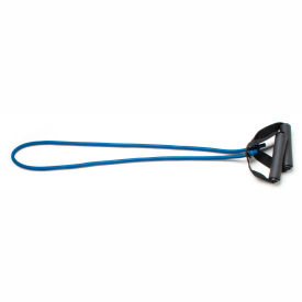 Fabrication Enterprises Inc 1338524 CanDo® Exercise Tubing with Handles, Blue, 48" image.
