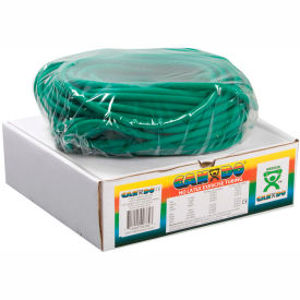 Fabrication Enterprises Inc 1396597 CanDo® Latex-Free Exercise Tubing, Green, 100 Roll/Box image.