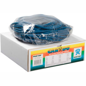Fabrication Enterprises Inc 1396963 CanDo® Latex-Free Exercise Tubing, Blue, 100 Roll/Box image.