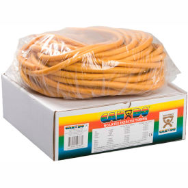 Fabrication Enterprises Inc 1398058 CanDo® Latex-Free Exercise Tubing, Gold, 100 Roll/Box image.