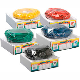 Fabrication Enterprises Inc 1398789 CanDo® Latex-Free Exercise Tubing, 100 Roll/Box, 5 Color Set image.