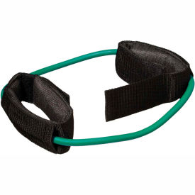 Fabrication Enterprises Inc 1411207 CanDo® Tubing with Cuff Exerciser, 35" Circumference, Green image.