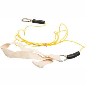 Fabrication Enterprises Inc 1424721 CanDo® Bungee Exercise Cord with Attachments, 7 Cord, Tan image.
