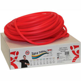 Fabrication Enterprises Inc 1447366 Sup-R Tubing™ Latex Free Exercise Tubing, Red, 100 Roll/Box image.