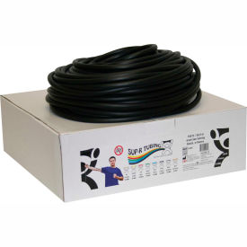 Fabrication Enterprises Inc 1448462 Sup-R Tubing™ Latex Free Exercise Tubing, Black, 100 Roll/Box image.