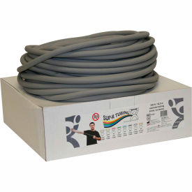 Fabrication Enterprises Inc 1448827 Sup-R Tubing™ Latex Free Exercise Tubing, Silver, 100 Roll/Box image.