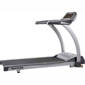 Fabrication Enterprises Inc 1526990 SportsArt Fitness T615 Treadmill, 78"L x 53"W x 38"H image.