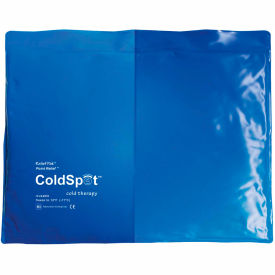 Fabrication Enterprises Inc 11-1000-12 Relief Pak® ColdSpot™ Reusable Blue Vinyl Cold Pack, Standard 11" x 14", 12/PK image.
