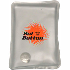 Fabrication Enterprises Inc 11-1025-12 Relief Pak® Hot Button® Instant Reusable Hot Compress, Small 3.5" x 5.5", 12/PK image.