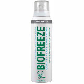 Fabrication Enterprises Inc 11-1037-12 BioFreeze® Cold Pain Relief Spray, 4 oz. Bottle, Box of 12 image.