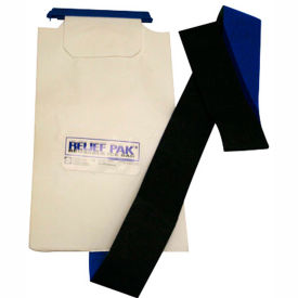 Fabrication Enterprises Inc 11-1240 Relief Pak® Large Insulated Ice Bag with Hook & Loop Band, 7" x 13" image.