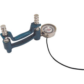 Fabrication Enterprises Inc 12-0021 Baseline® Hydraulic Hand Dynamometer, 200 lb. Dial Gauge and Analog Output Signal, Blue image.