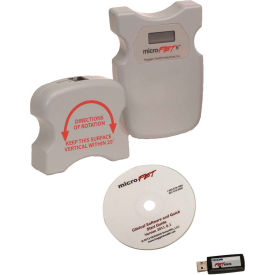 Fabrication Enterprises Inc 12-0289WC MicroFET6™ Dual Spinal Inclinometer, Wireless with Clinical Software Package image.